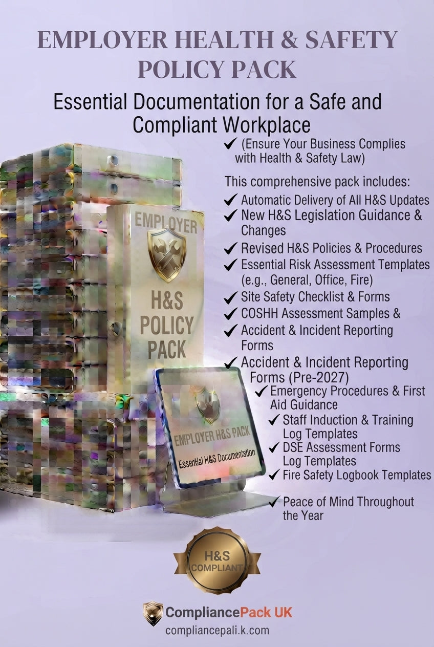 Employer Health & Safety Policy Pack — Office, Retail & Service