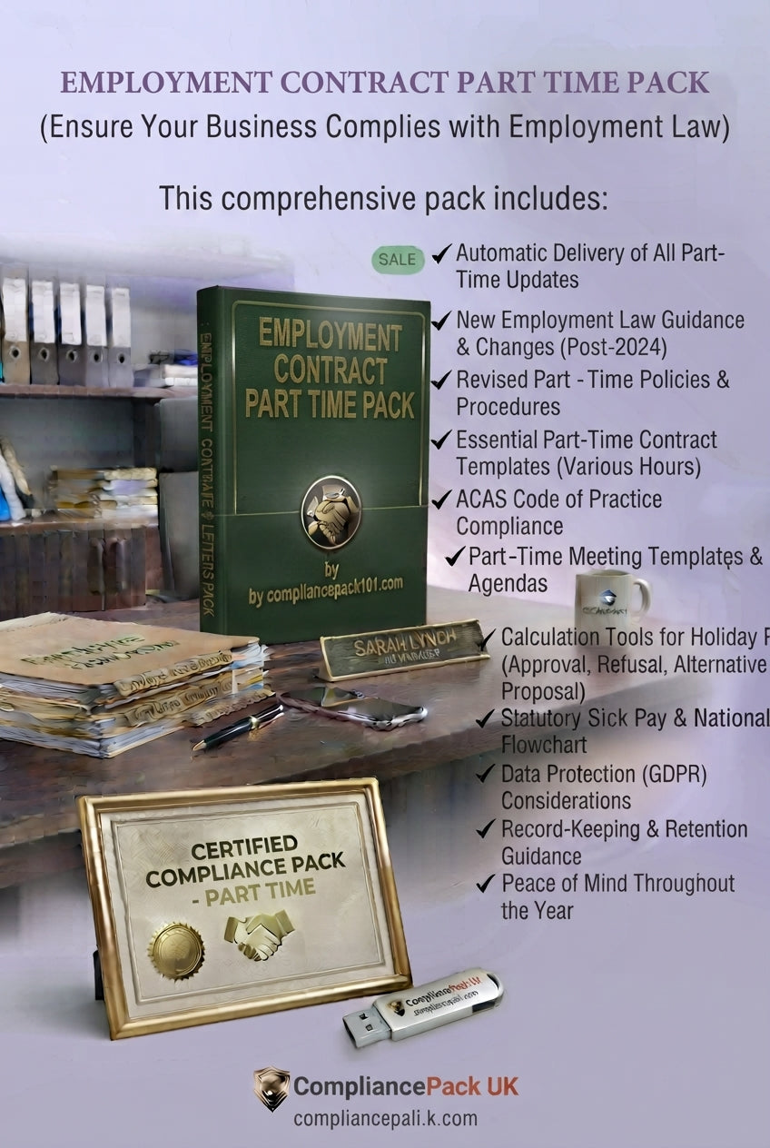 Employment Contract Template (Part-Time) — Pro-Rata & Equal Treatment