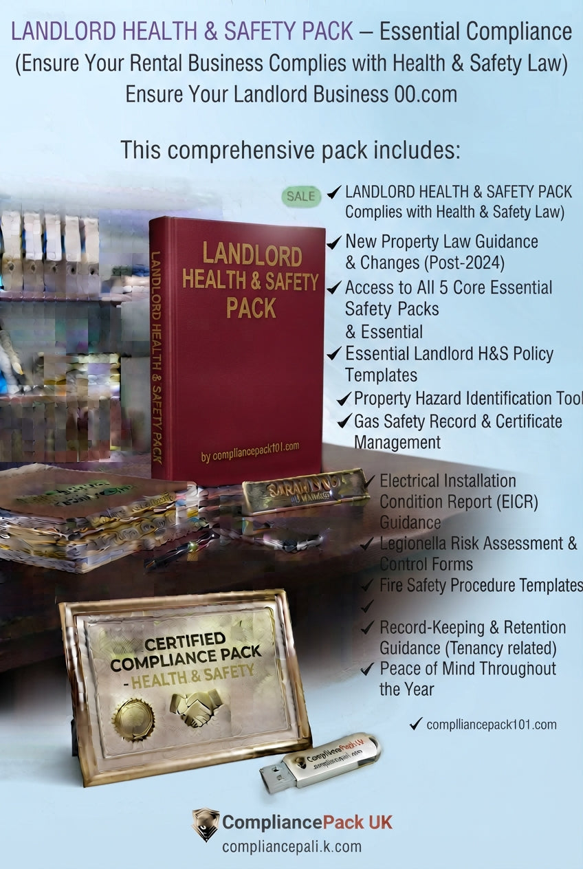 Landlord Health & Safety Pack — Gas, EICR, EPC, Legionella, Alarms & Damp