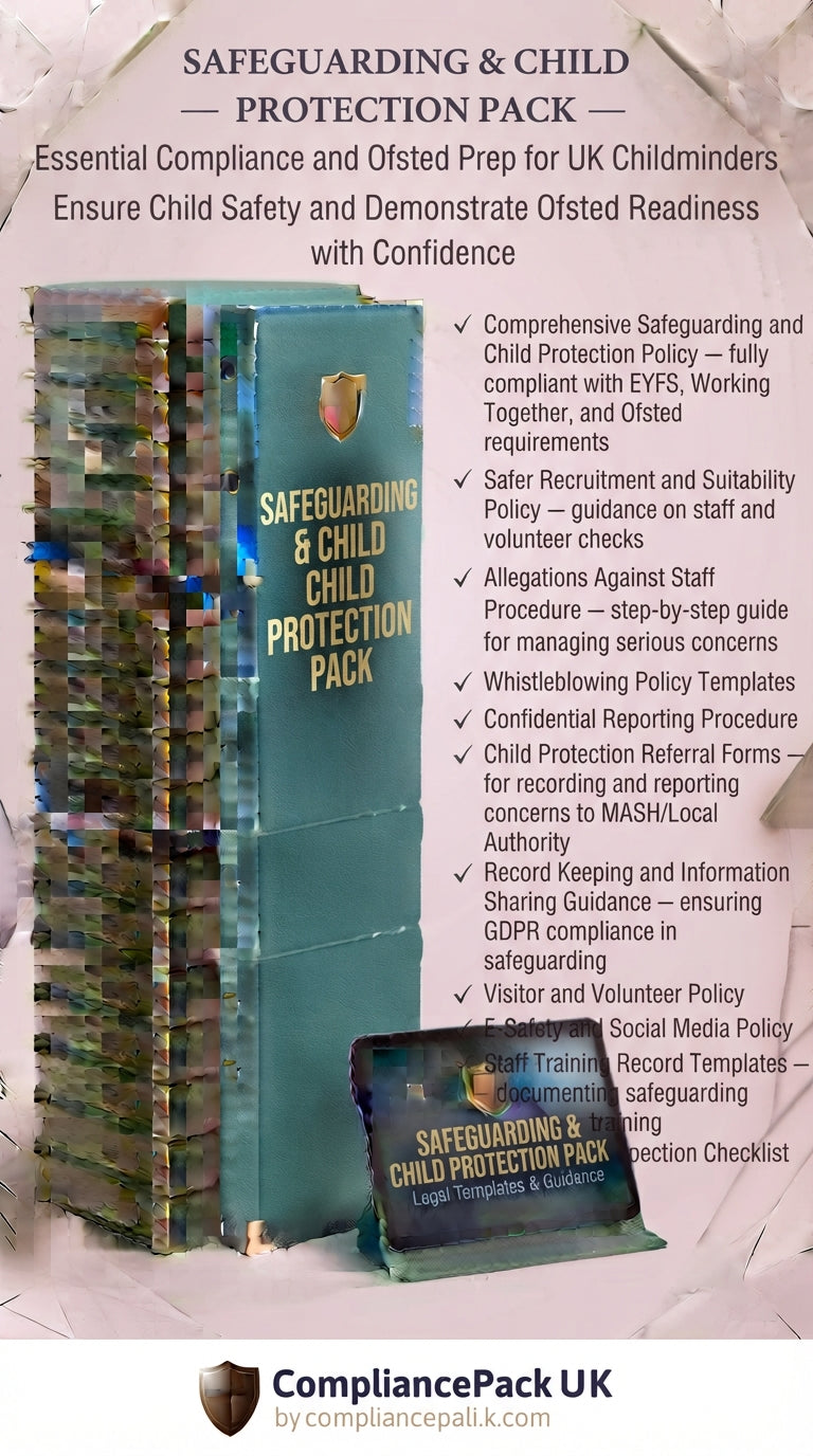 SEO Title	Safeguarding Child Protection Policy Pack | Childminder EYFS 2026