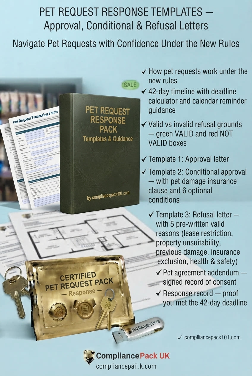 Pet Request Response Templates — Approval, Conditional & Refusal Letters