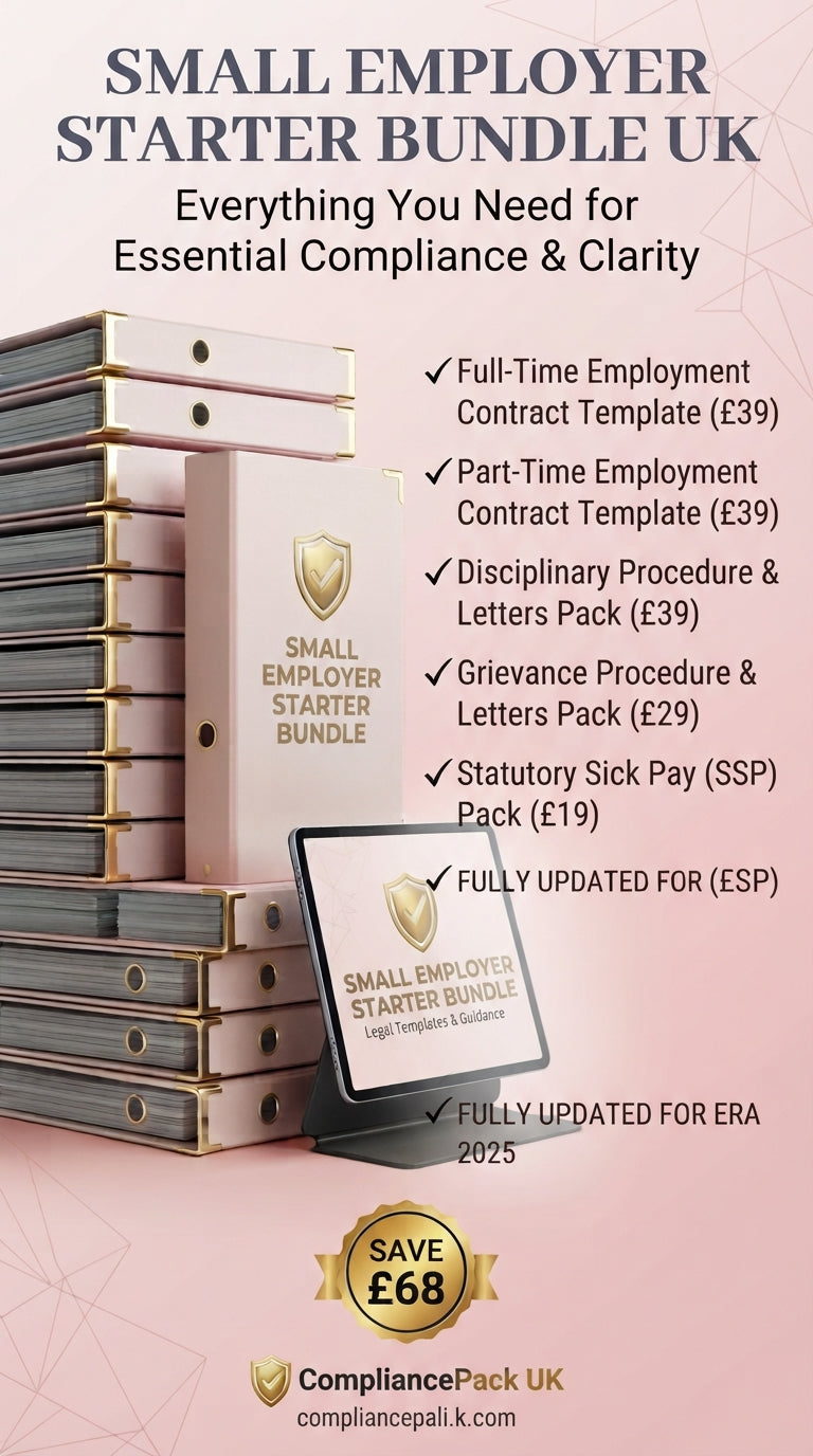 Small Employer Starter Bundle UK | 5 Packs Save £68 | ERA 2025