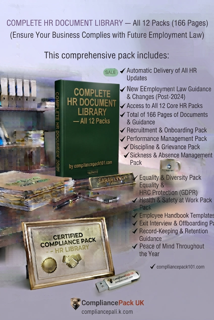 Complete HR Document Library — All 12 Packs (166 Pages)