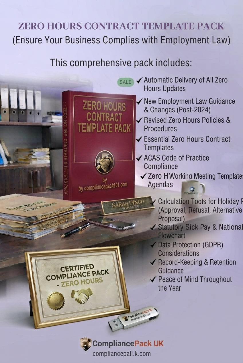 Zero-Hours Contract Template — ERA 2025 Guaranteed Hours Provisions