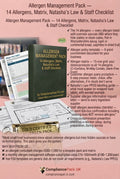 Allergen Management Pack — 14 Allergens, Matrix, Natasha’s Law & Staff Checklist