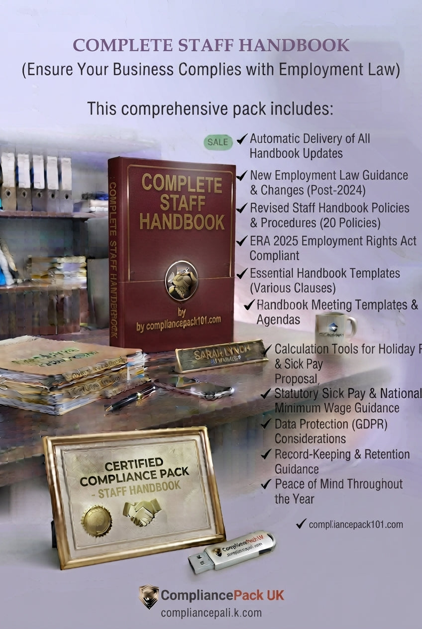 Complete Staff Handbook — 20 Policies, ERA 2025 Compliant