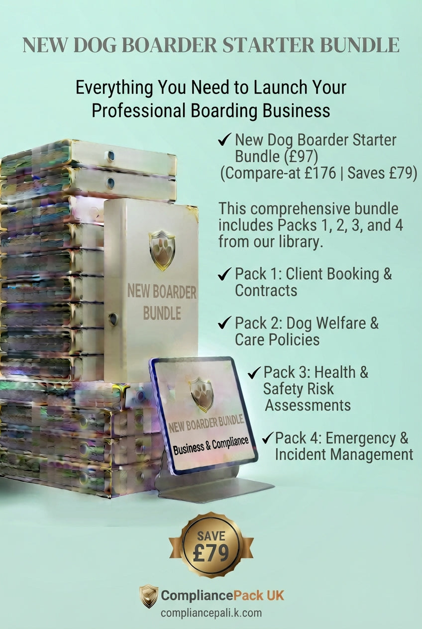 New Dog Boarder Starter Bundle, £97 (saves £79)