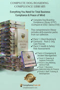 Complete Dog Boarding Compliance Library, £197 (saves £105)