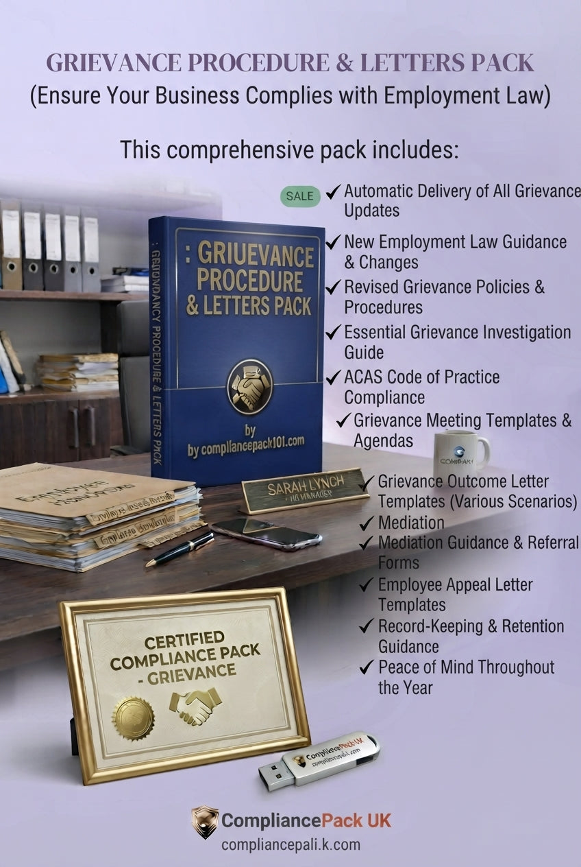 Grievance Procedure & Letters Pack — ACAS Code Compliant